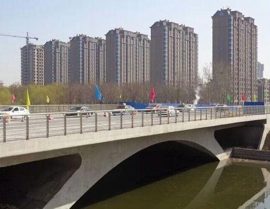 滨州黄河四路新立河桥竣工通车封面
