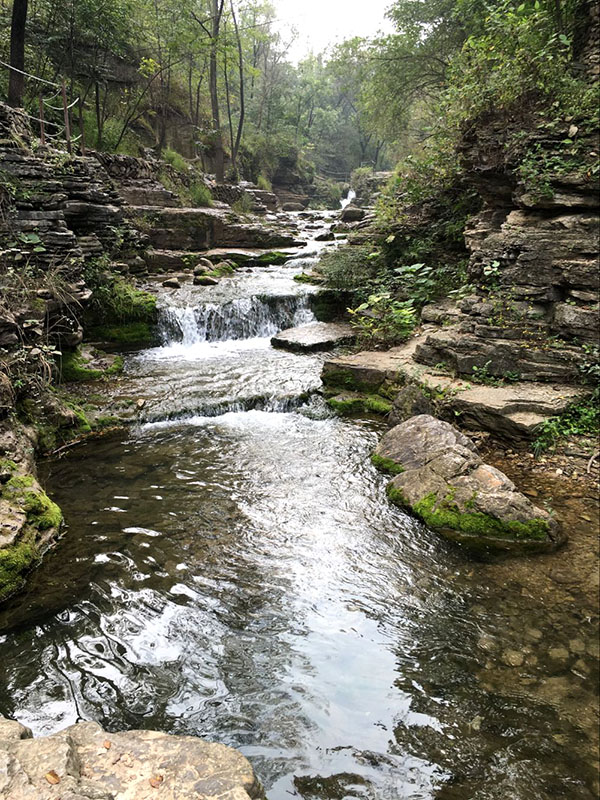 《浣溪沙》游北崔崖，溪水长流封面