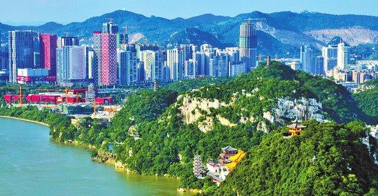 试对：白水依城，青山与共常相望封面