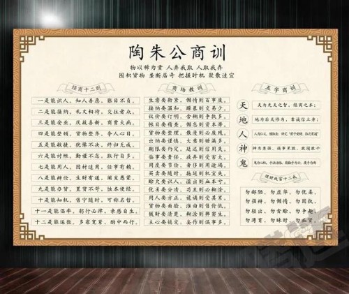 商圣陶朱公大商之道封面
